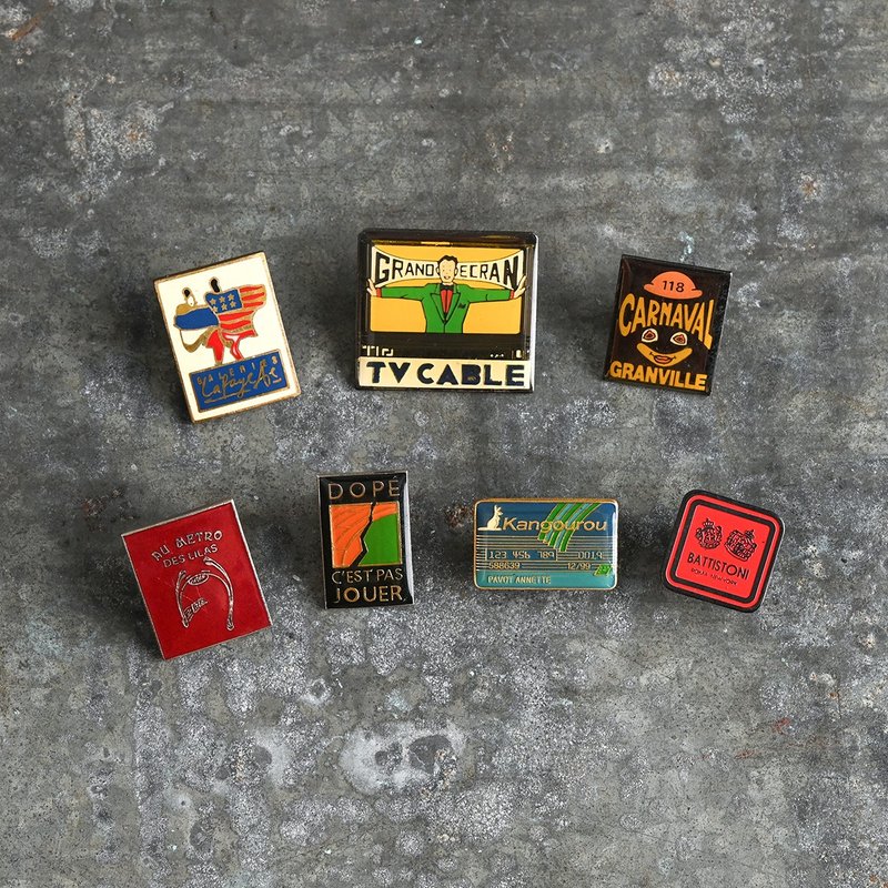 Vintage Pins 復古別針 / 古董別針、限量徽章胸針、古董徽章 - 徽章/別針 - 其他金屬 多色