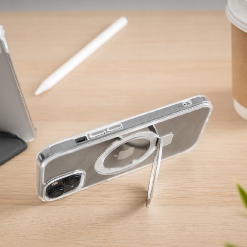 SwitchEasy 魚骨牌 iPhone 15 MagStand 磁吸立架防摔手機殼 支援MagSafe