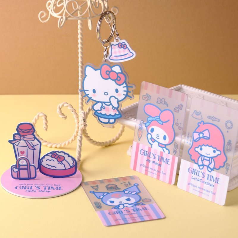 Sanrio Card / Children's Fun Set - Gadgets - Plastic Pink