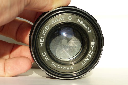 テスト済み MC Helios 44M-6 2/58 ロシアレンズ M42マウント