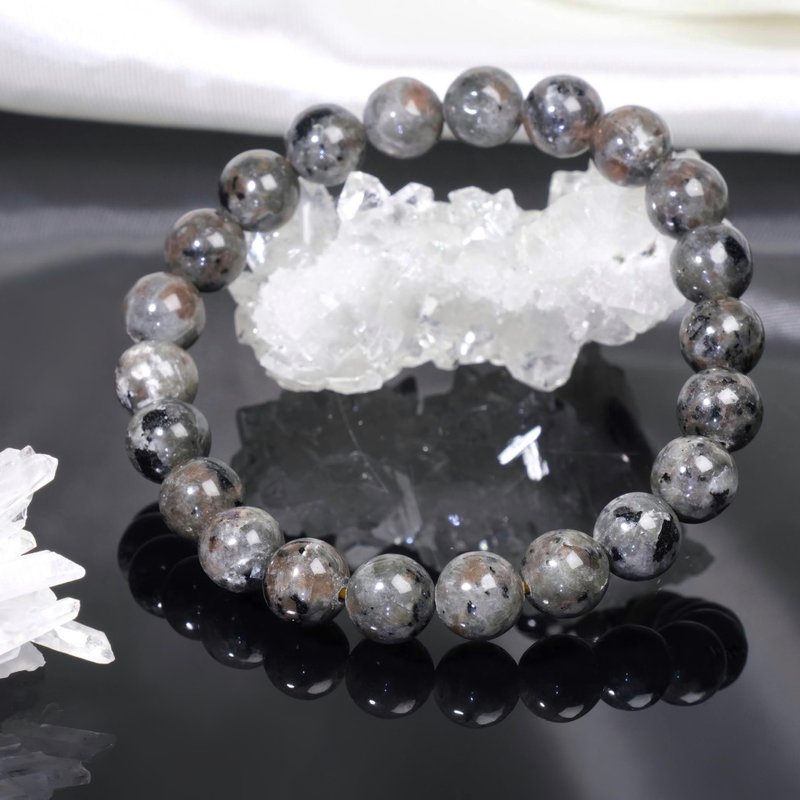 美國火焰石 8mm 水晶手鍊│天然水晶 療癒心靈 消除恐懼 客製化 - 手鍊/手環 - 水晶 