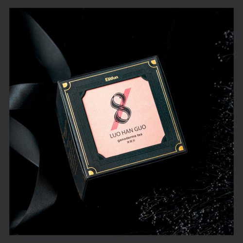 Elitfun E立方茶品沙龍 美聲茶・羅漢果・無咖啡因・可回沖3壺 | 禮盒茶包