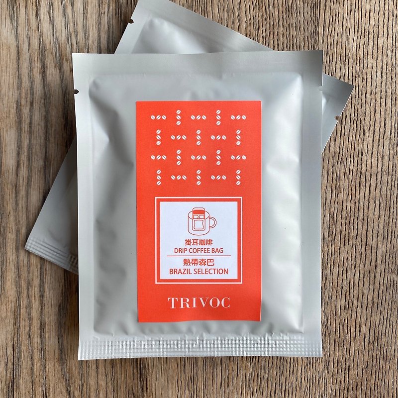 TRIVOC Drip Coffee- Brazil Selection - กาแฟ - อาหารสด สีนำ้ตาล