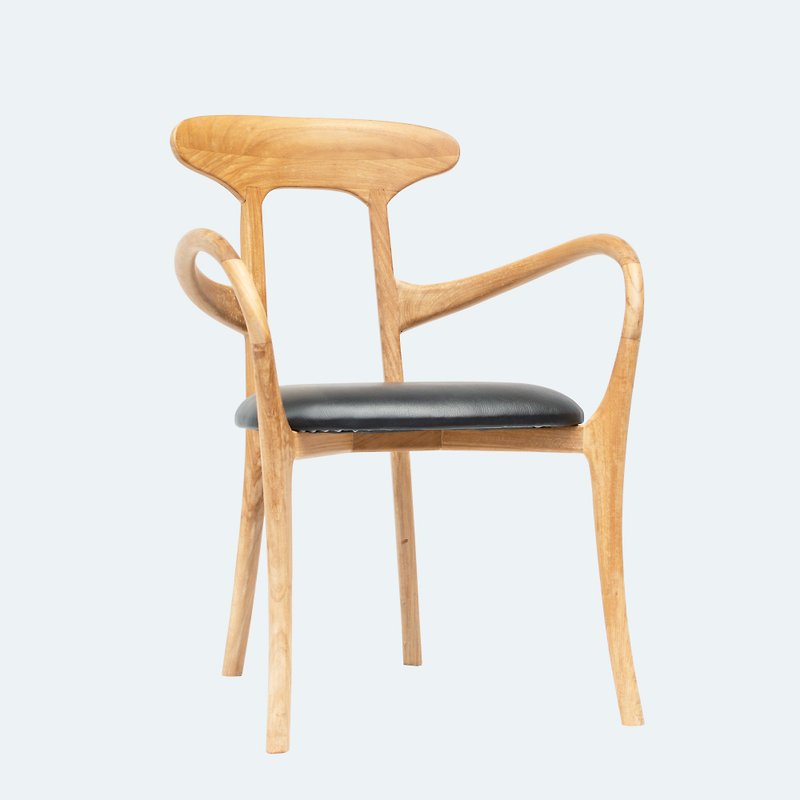 Streamline Dining Chair/Teak/Log/Low Formaldehyde - Chairs & Sofas - Wood Brown