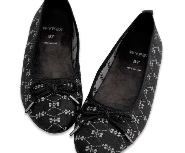 ボウノットバレエシューズオールマッチソフトQドールシューズ