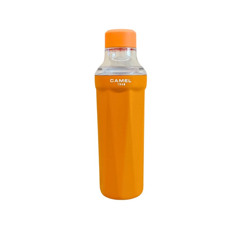 Camel Brand Flow53 530ml Ceramic Layer Stainless Steel Vacuum Thermos Bottle - Apricot Orange Flow53 AP - กระบอกน้ำร้อน - วัสดุอื่นๆ สีส้ม