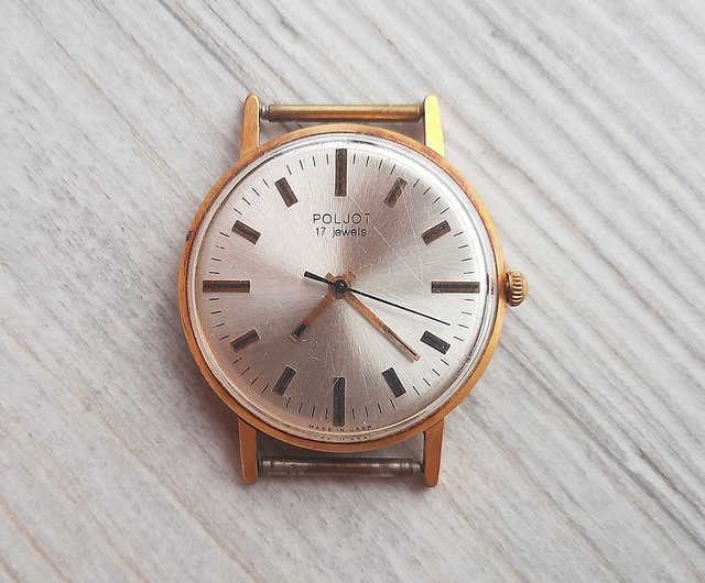 Poljot gold outlet watch