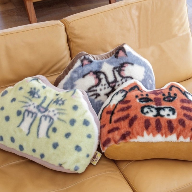 【BISQUE】動物造型抱枕| 靠墊| 輕盈柔軟| 療癒推薦| 居家布置 - 枕頭/抱枕 - 聚酯纖維 多色