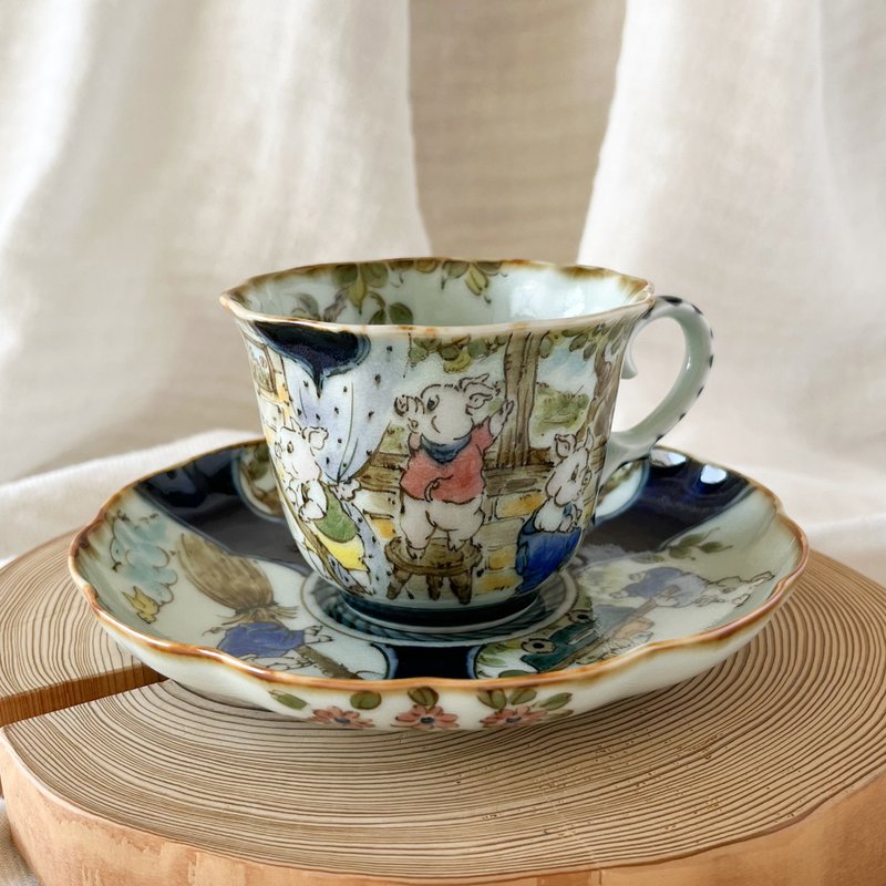 カップとソーサー - 茶壺/茶杯/茶具 - 瓷 白色