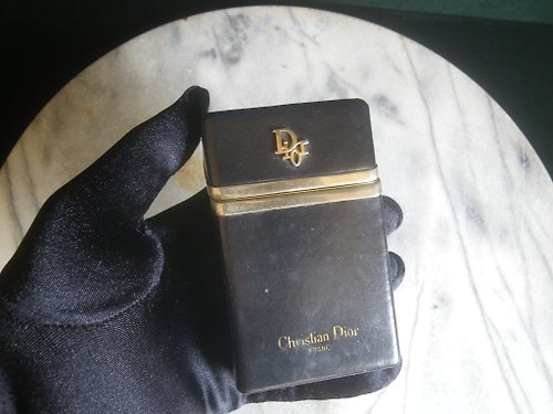 Christian dior cigarette case and lighter case free postage