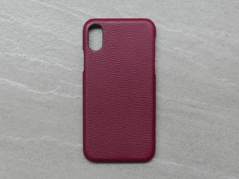 Handmade leather case - French Goat Leather - Phone Cases - Genuine Leather Multicolor