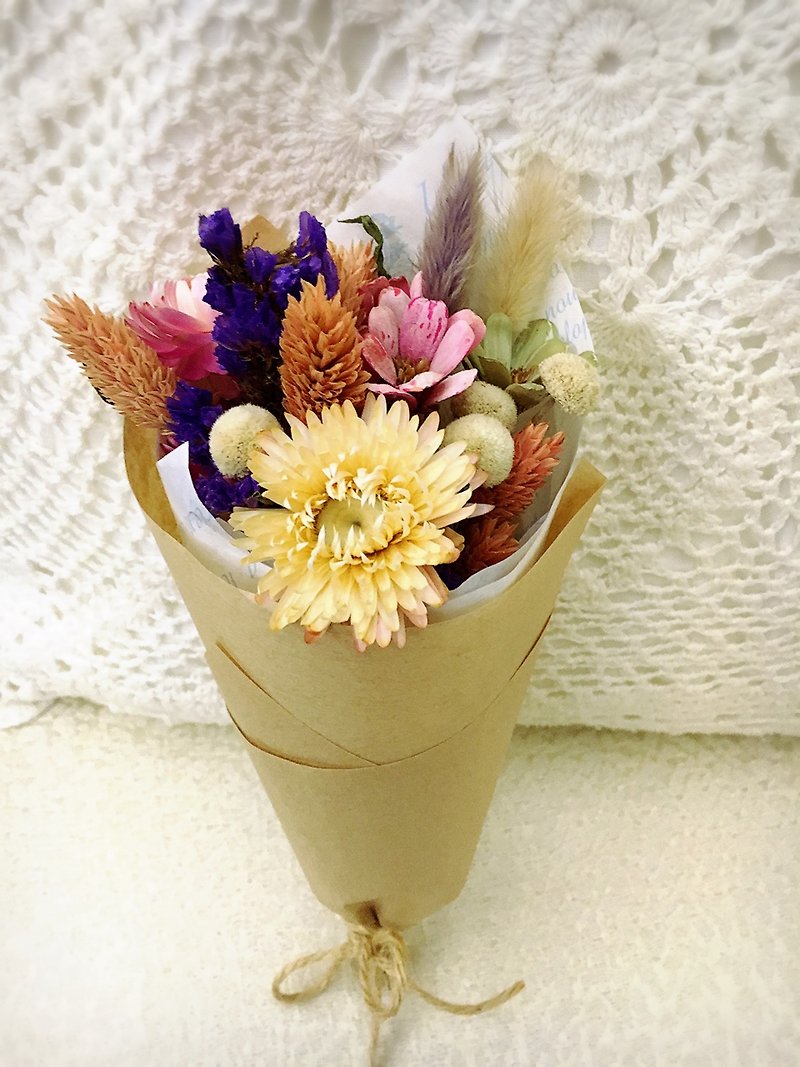 ♥ ♥ small daily fresh flowers and dried flower bouquets / specials / birthday gift / Valentine's Day / Wedding Small Things - Plants - Plants & Flowers Gold