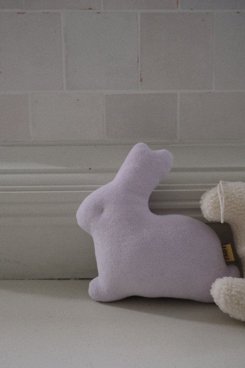 Rabbit cushion Baby purple - Pillows & Cushions - Cotton & Hemp 