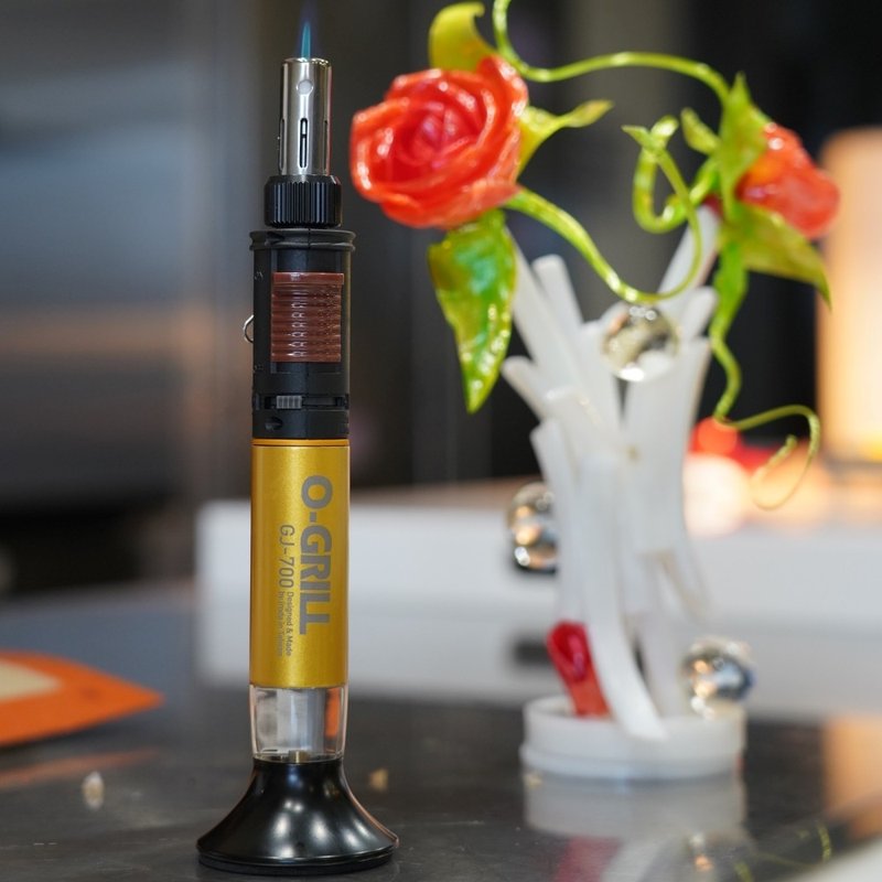 【O-GRILL】GJ-700 專業工藝直立式噴火槍 - 其他 - 其他金屬 金色