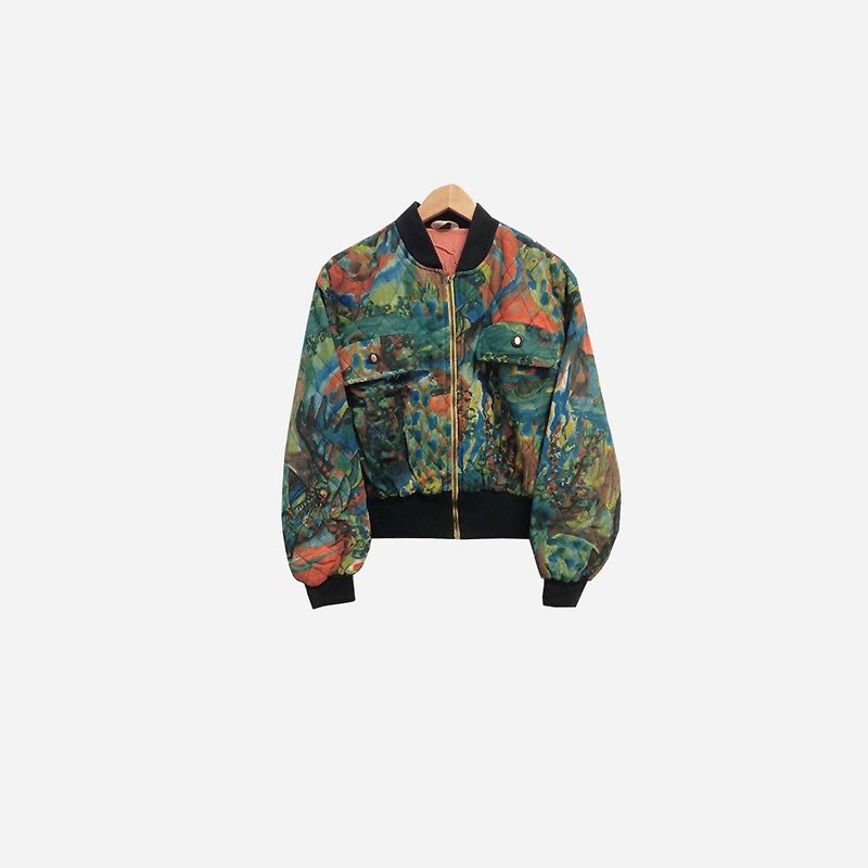 Vintage printing jacket 353 - เสื้อแจ็คเก็ต - เส้นใยสังเคราะห์ หลากหลายสี