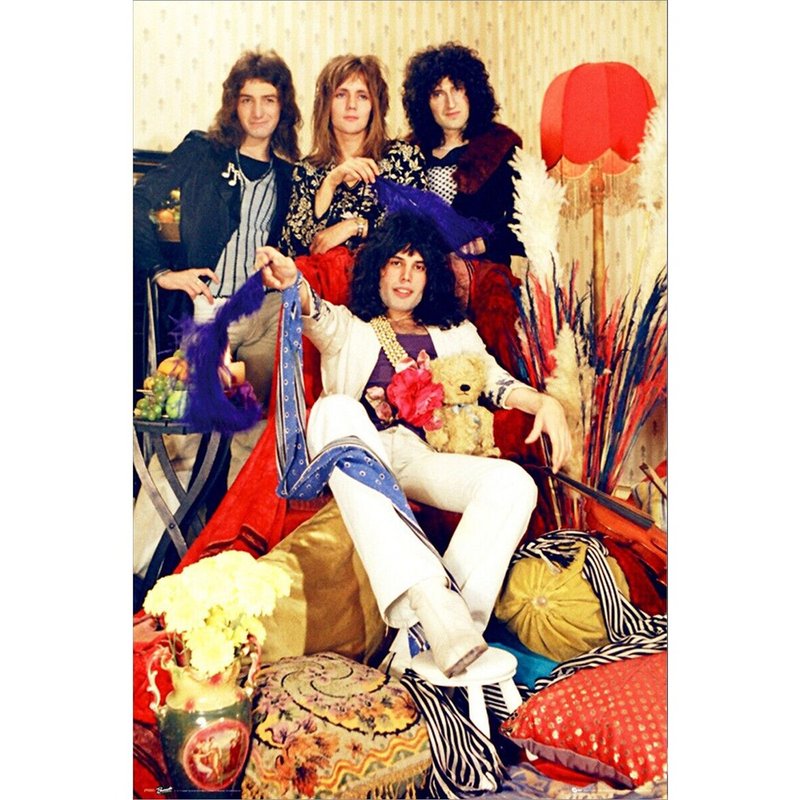 【皇后樂團】Queen (Band) 樂團成員進口海報 - 海報/掛畫/掛布 - 紙 多色