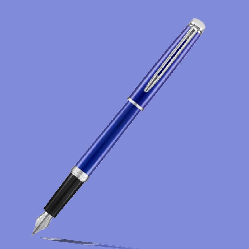 WATERMAN 雋雅活力藍 鋼筆 - 鋼筆 - 其他材質 藍色