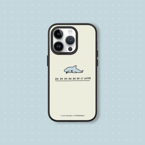 犀牛盾RHINOSHIELD SolidSuit經典背蓋手機殼∣ilovedoodle/鯊魚 for iPhone