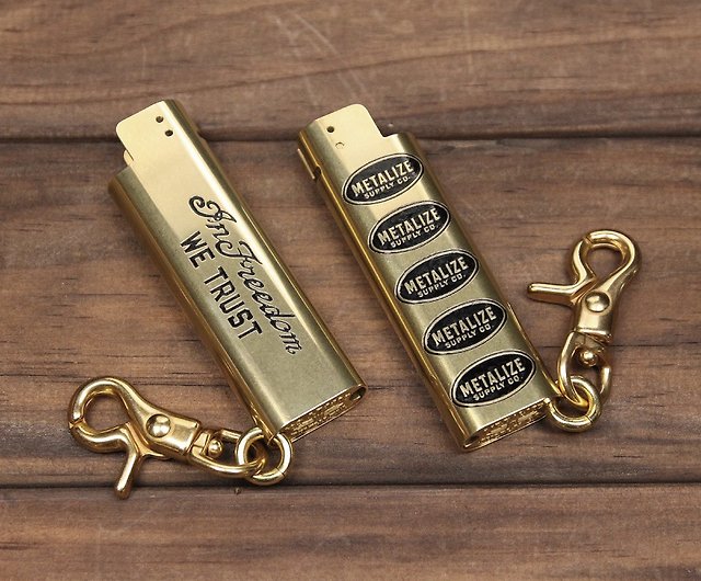Brass Lighter Keychain