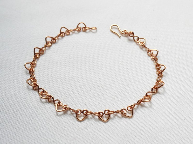 heart to heart bracelet - Bracelets - Other Metals 