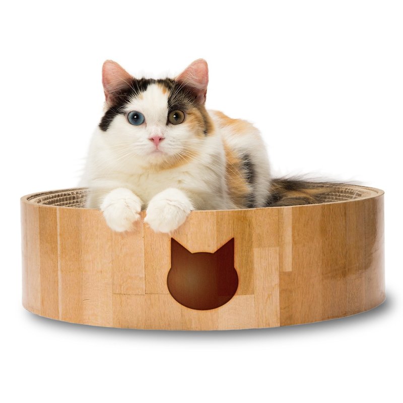 猫のスクラッチポット - キャットタワー・爪とぎ - 紙 