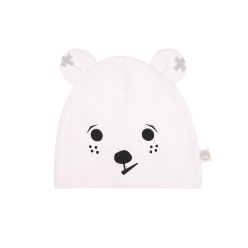 Kippins 澳洲Kippins有機棉嬰兒帽- 比利小熊 (Billy Beanie)