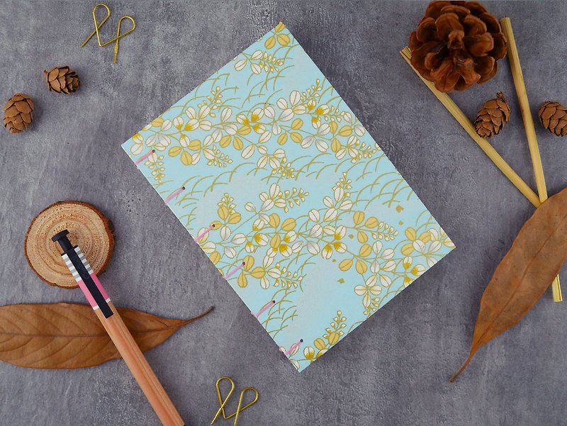 Aqua Vine-A6 Handmade Notebook/Handbook/Diary/Photo Album/Diary/Gift - Notebooks & Journals - Paper 