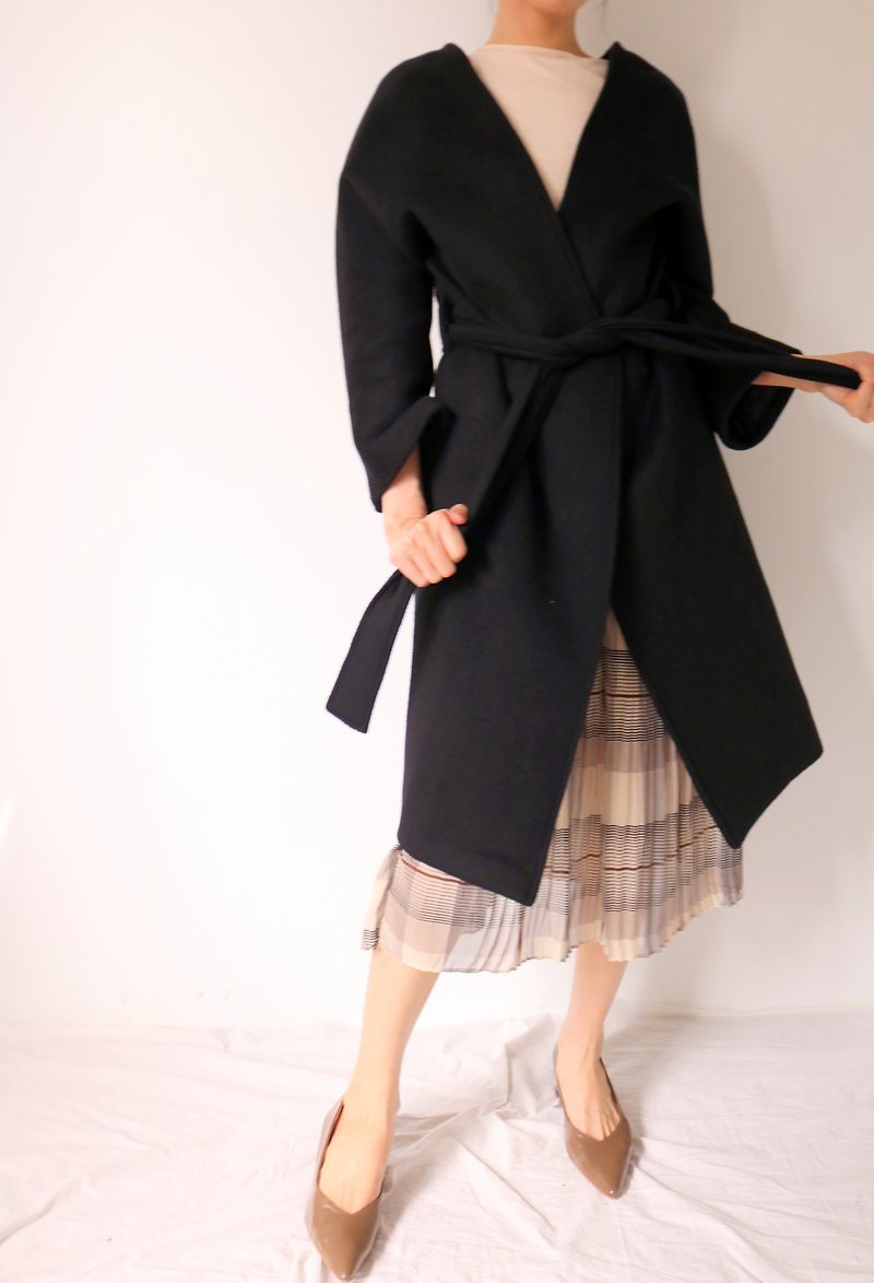 Anzi Coat cleared goods - Women's Casual & Functional Jackets - Wool Black