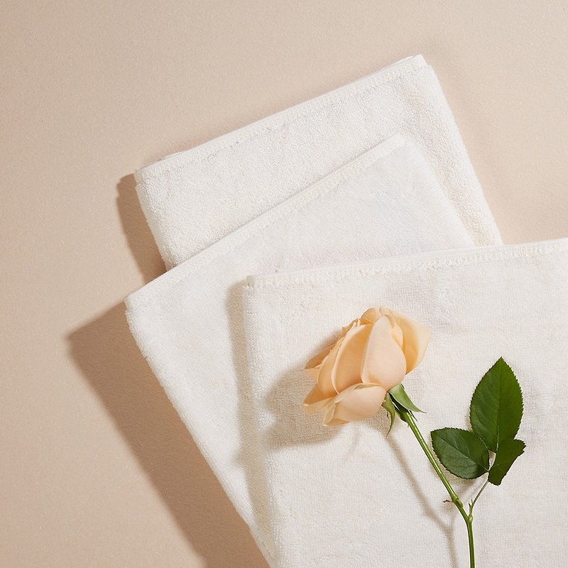 100%純棉柔軟毛巾 三件組 - 毛巾浴巾 - 其他材質 