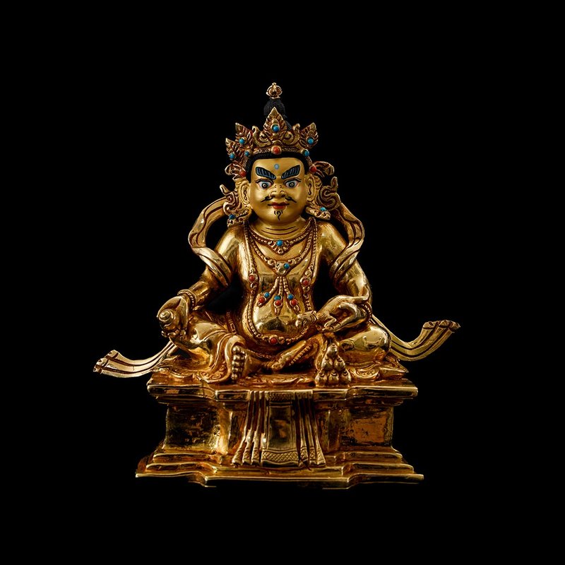 Zambala Wealth God Statue - Other - Precious Metals 