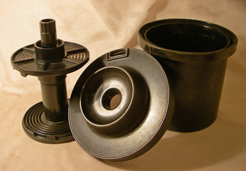 日光顯影罐 60mm 6cm 中幅底片 120 型蘇聯 - 相機/拍立得/底片相機 - 塑膠 黑色