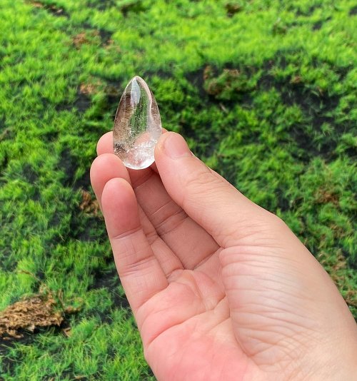 Rainbow Crystal 能量擺飾-天然冰透彩虹 紅幽靈雨滴 療癒 快速出貨