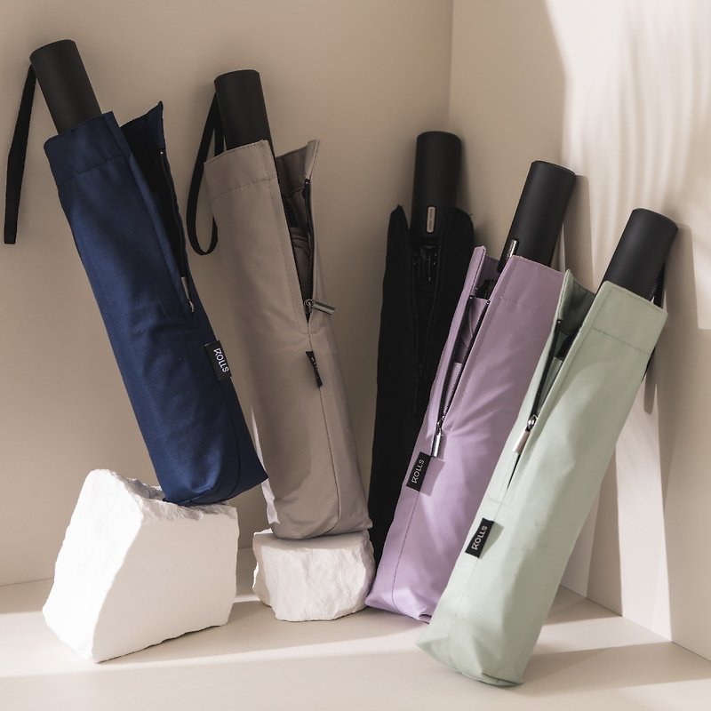 [Latest launch] ROLLS REVERSE reverse instant retractable umbrella-7 colors to choose from - ร่ม - เส้นใยสังเคราะห์ สีดำ