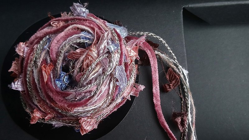 引き揃え糸　1.8m - 編み物/刺繍/羊毛フェルト/裁縫 - ポリエステル ブラウン