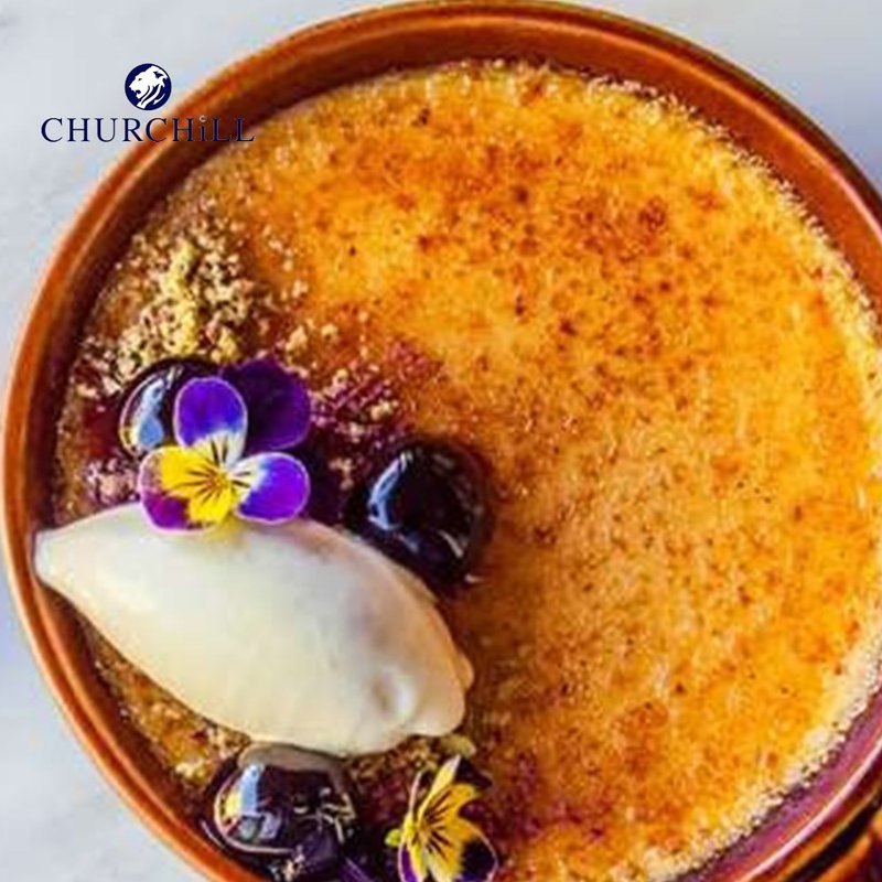 英國Churchill Art de Cuisine系列17cm圓形立邊餐盤(6.6吋) - 盤子/餐盤/盤架 - 陶 咖啡色