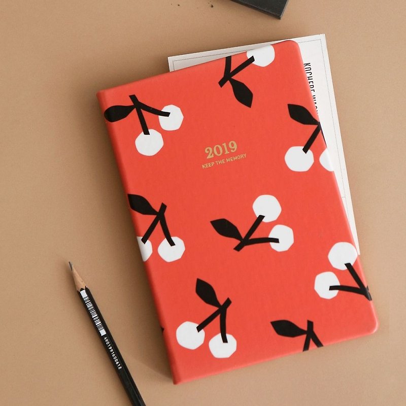 2019 Good Memory Bandage aging Zhou Zhi-06 Cherry, E2D16647 - Notebooks & Journals - Paper Red