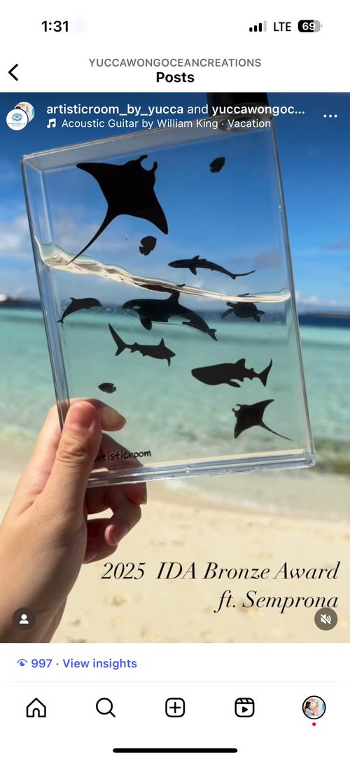 Artisticroom 香港設計 - 原創海洋生物水族館水樽