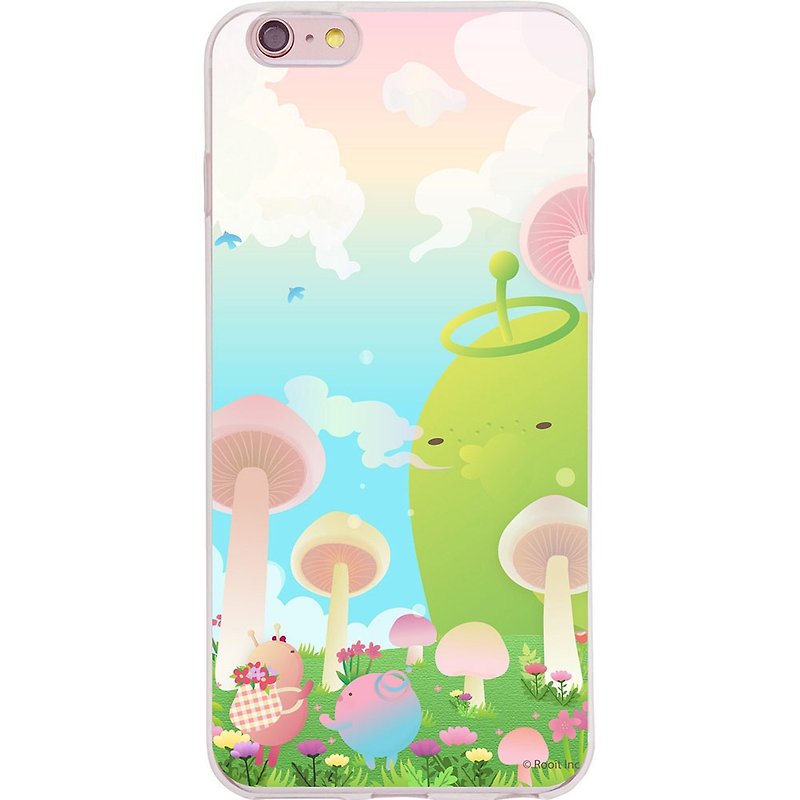New series - [big melon mushroom world] - no personality star Roo-TPU mobile phone protection shell "iPhone / Samsung / HTC / LG / Sony / millet / OPPO", AA0BB10 - Phone Cases - Silicone Green