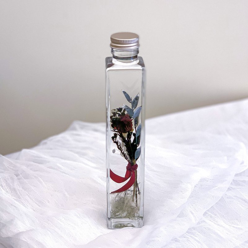 璀璨執戀-浮游花花束設計款 - 擺飾/家飾品 - 玻璃 紅色