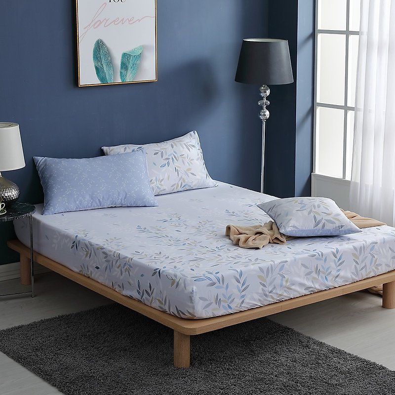 When the rain is raging - increase the size of the Tencel bed bag pillowcase three-piece group [40 100% Lysell] 6 * 6.2 feet - เครื่องนอน - ผ้าไหม หลากหลายสี