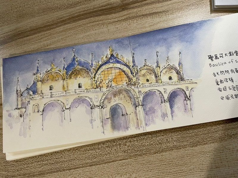 速寫、旅遊—義大利 |用鋼筆速寫去旅行 - 插畫/繪畫/寫字 - 紙 