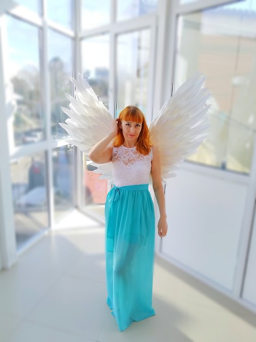 WingsForYou Angel wings for a photo shoot, party or cosplay for a girl