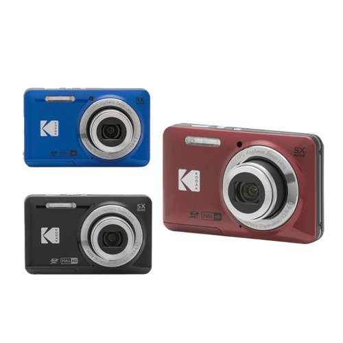 Kodak 柯達底片相機旗艦店 KODAK 柯達 PIXPRO數位相機 FZ55 FRIENDLY ZOOM 5倍光學變焦數位