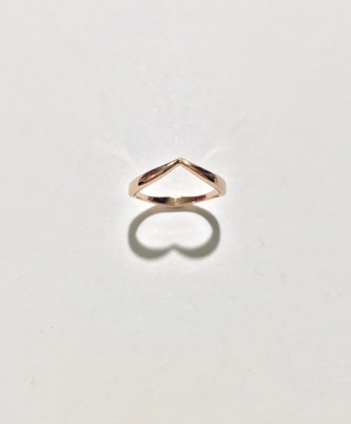 Yi Jewelry - Love Ring Rose Gold 14K