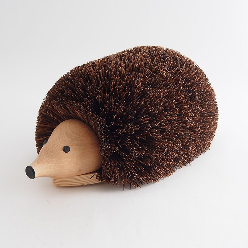 Redecker-Hedgehog Shoe Brush - Other - Wood Brown