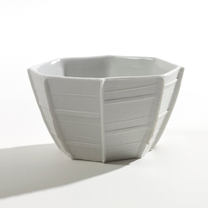 【Belgian SERAX】 Dik Scheepers ceramic surface bowl porcelain flower - Plants - Porcelain Gray