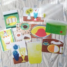 ちょっとお得なポストカードセット　純喫茶のmenuポストカード　9枚入り
