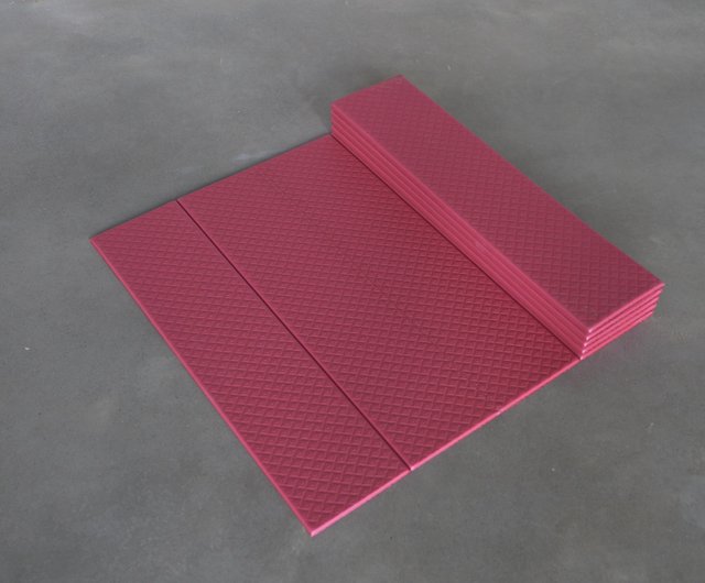 QMAT】5MM square folding yoga mat made in Taiwan - Shop QMAT Yoga