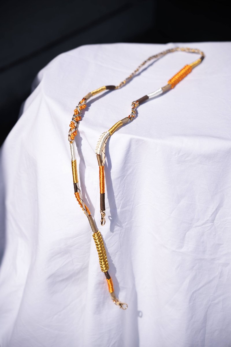MULTI STRAP 120 -orange-　ストラップ - 手機掛繩/背帶 - 其他人造纖維 