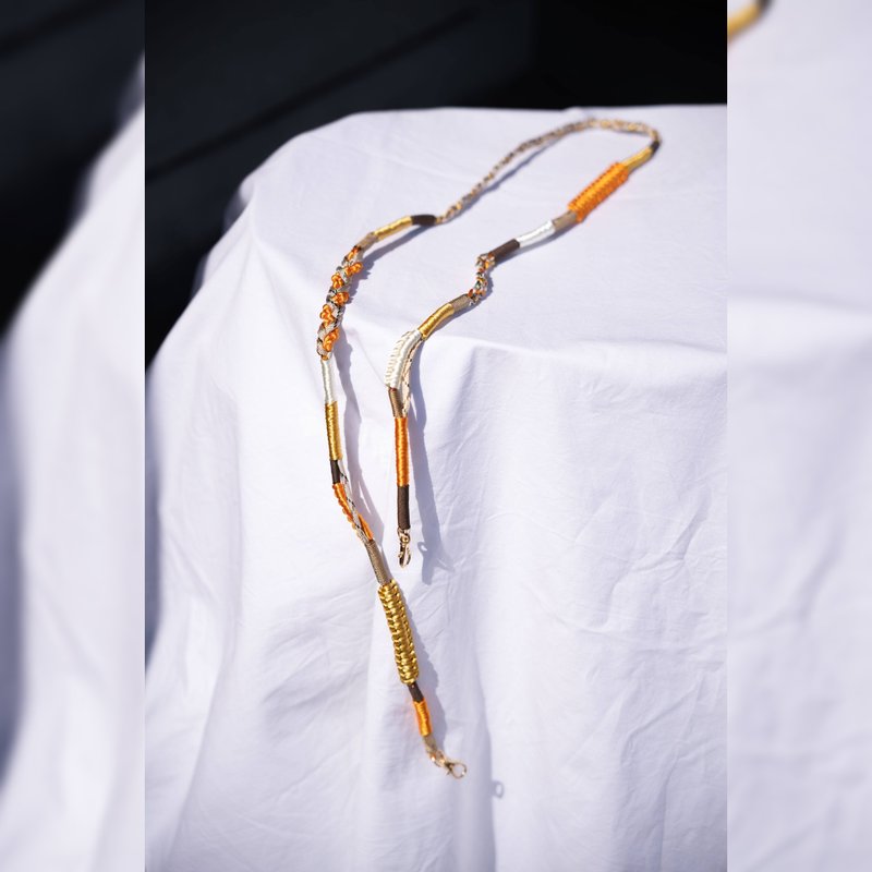 MULTI STRAP 120 -orange-　ストラップ - 手機掛繩/背帶 - 其他人造纖維 